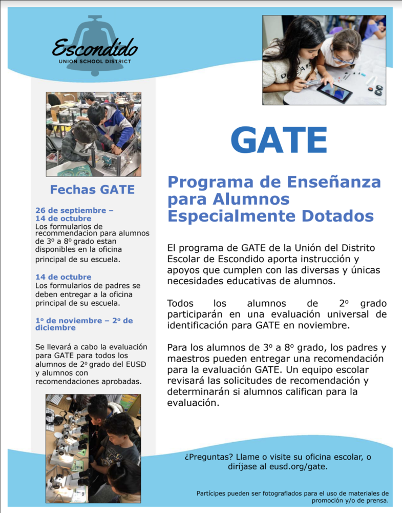 Gifted and Talented Education Program