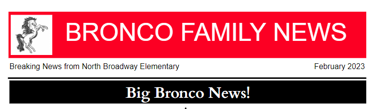 February Bronco Family News