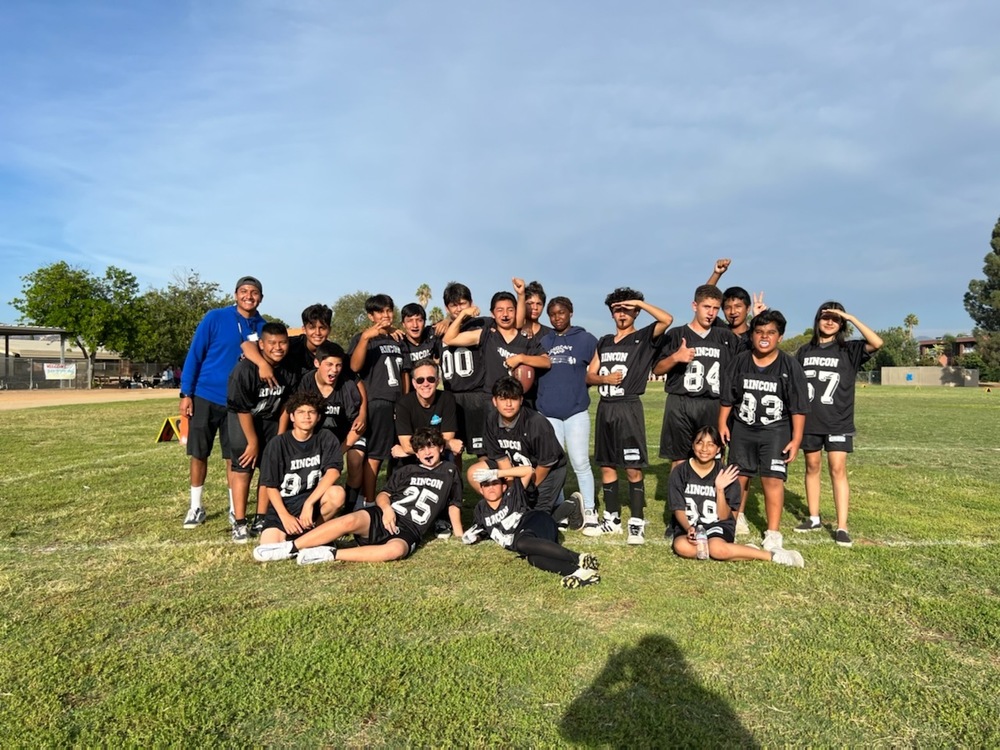  2 On The Field 1 In Our Hearts Rincon Middle School