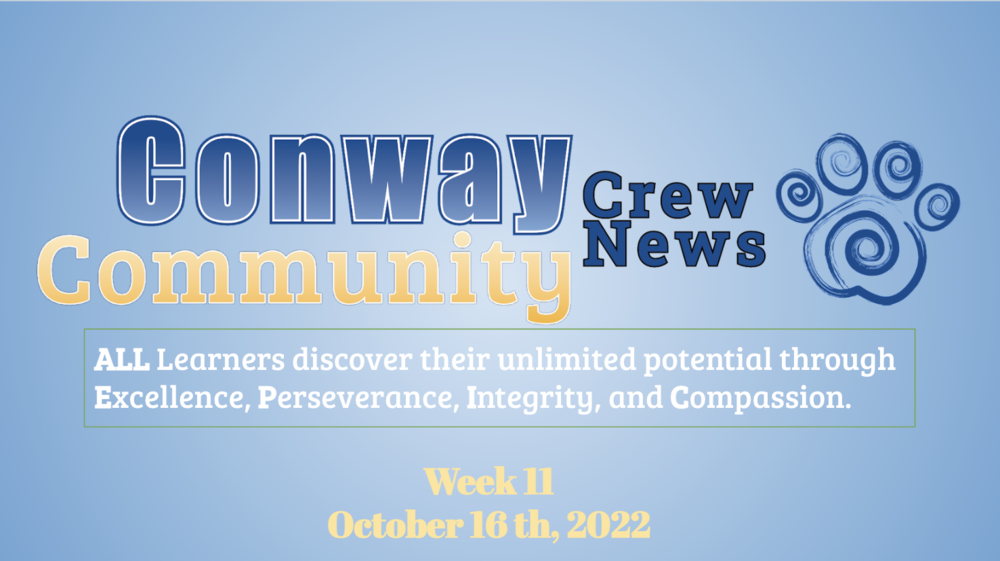 Conway Community News - Week 11