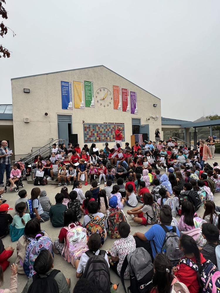 4th Graders Rock the Rock Springs Assembly Rock Springs Elementary