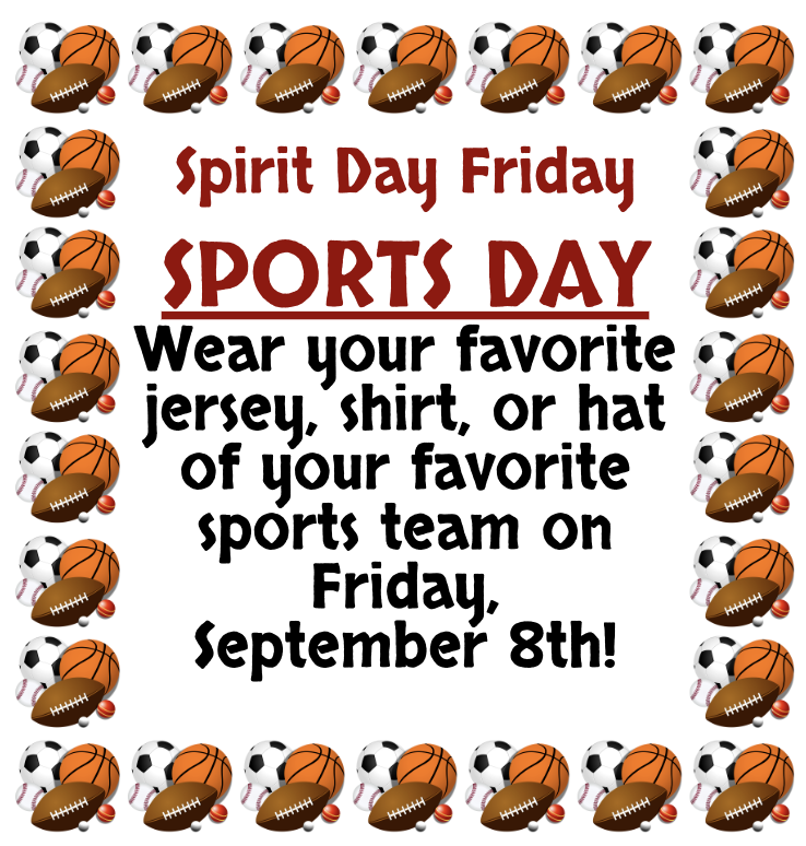 Wear Your Favorite Jersey Day