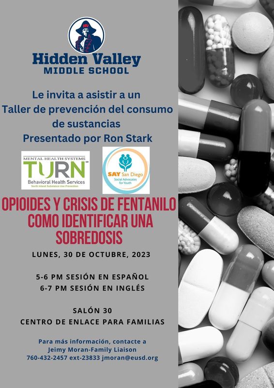 Substance Use Prevention Workshop/Taller de Prevención de Uso de ...